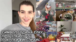 ВЛОГ! ПОКУПКИ ФИКСПРАЙС🤑ОБЗОР ПОКУПОК🛍ПРОГУЛКА ПО ТЦ🏬ЗАЙЧИК НА ЁЛКУ🎄🐰29 декабря 2022 г. VLOGS