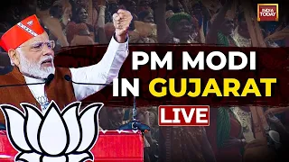 🔴LIVE:  PM Modi LIVE | Gujarat Election 2022 | PM Modi In Jambusar | Gujarat