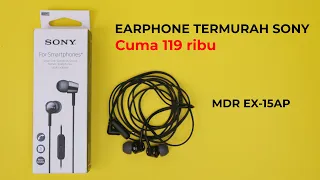 Review Earphone Termurah dari Sony - SONY MDR-EX15AP