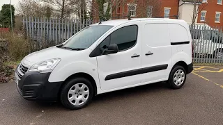 2016 Peugeot Partner 1.6 HDI Professional Euro 6 for sale & Vans Today Worcester