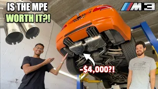 M Performance Exhaust on your E90/E92 M3 WORTH IT? | E92 M3 M Performance Exhaust Review!