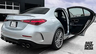 2023 Mercedes AMG C43 Luxury Sporty Sedan Walkaround - Sound, Interior and Exterior