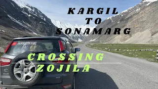 Zojila Pass || Kargil to Sonamarg ||Dangerous pass in the world || Ladakh Road trip 2023