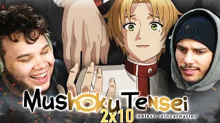 Mushoku Tensei Season 2 Episode 10 REACTION | RUDY STIFFY?!