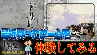 買ったまま遊んでなかった気になるソフトをモガさんとプレイ