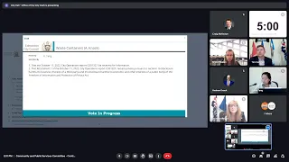 Oct 14, 2022 - Community and Public Services Committee