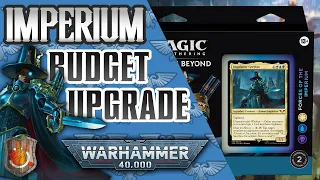 “Forces of the Imperium” Budget Upgrade Guide - Warhammer 40K | Command Zone 493 | Magic Commander