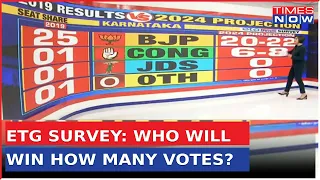 Who Will Win How Many Seats In Lok Sabha Election? Watch ETG Survey Report With Padmaja Joshi