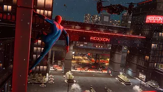 Spiderman Marvel: Miles Morales Free parkour and swinging