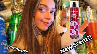 Rating My ENTIRE Bath & Body Works COLLECTION! And NEW CHERRY SCENT?!