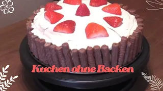 Kuchen ohne Backen | kleiner Fail am schluß | 2024 | Melanie 🌷