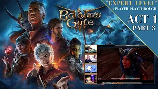 Baldur's Gate 3 | Co-op multiplayer - "Tactician" mode - Act 1, Part 3 - "Expert Level" playthrough