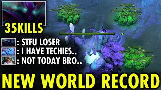 NEW WORLD RECORD!! MOST EPIC COMEBACK TECHIES IN 7.27 PATCH | TECHIES OFFICIAL