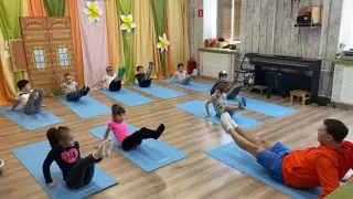 Онлайн занятия для детей:  Урок "Физкультура". Для детей 5 6 лет.