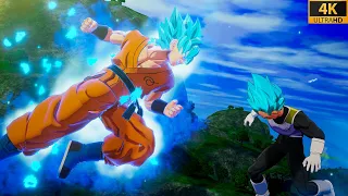 Dragon Ball Z: Kakarot Mod Battle - Goku Vs. Vegeta Rematch (4K 60FPS)