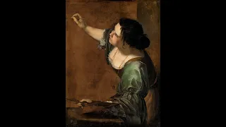 A Moment in Art history: Self-Portrait as the Allegory of Painting by Artemisia Gentileschi