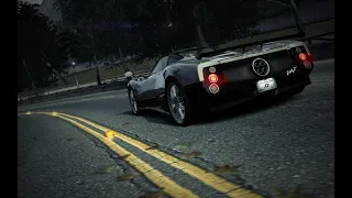 NFS World 2010 | Pagani Zonda F | Amazing V12 Engine Sound | Circuit & Team Escape