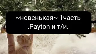 pov: 1 часть 🎄~новенькая~✨истории пейтон и т/и🎇Payton Moormeier/~