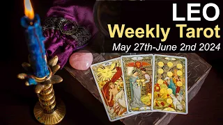 Leo Weekly Tarot Reading "Good News Leo" May 27th to June 2nd 2024 #weeklytarot  #weeklyreading
