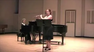 Soliloquy by Jake Heggie - Kristen Stoner, flute and Katherine Plympton, piano