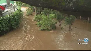 Kauai residents experience flooding again post Lane after historic flood in April.