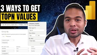 3 ways to get TOPN values in Power BI // Beginners Guide to Power BI in 2021