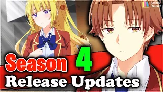 Classroom of the Elite Season 4 Release Updates! Coming in 2025?