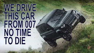 We Drive Stunt Car Defender 110 from 007 Bond Movie - No Time To Die