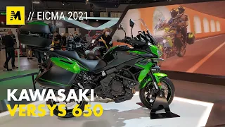 Kawasaki Versys 650 a EICMA 2021 [ENGLISH SUB]
