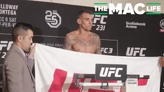 A Back Up for the Back Up? Renato Moicano misses championship weight