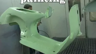 vespa P200e restoration