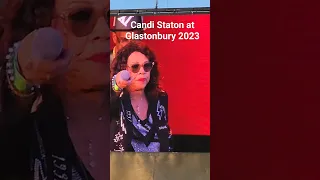 Candi Staton at Glastonbury 2023 #musicfestival #glastonbury2023 #camping #lifeintheuk #