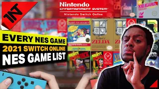 👾 All NES GAMES for NINTENDO SWITCH ONLINE 2021 Showcase! 🎮