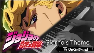 Giorno's Theme －Animenz arr. JoJo's Bizarre Adventure Part 5: Golden Wind, Pianoloooo