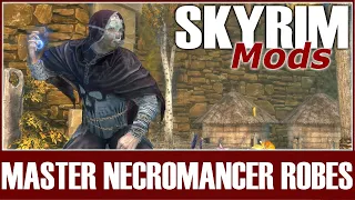 Skyrim SE Mods - Master Necromancer Robes