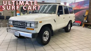 Is this 1990 Toyota Land Cruiser the ULTIMATE SURF CAR?