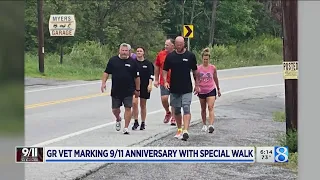 9/11 veteran headed 'home' to Pentagon memorial for 20th anniversary