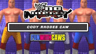 making Cody Rhodes in WWF No Mercy!