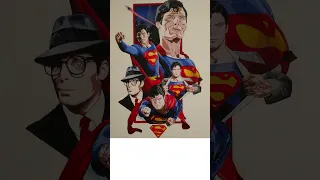 Christopher Reeves: Superman Art Restoration #superman