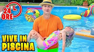 GIORGIA SI SENTE MALE E SVIENE MENTRE VIVE 24 ORE NELLA CASA SULL'ACQUA IN PISCINA! *Aiuto*