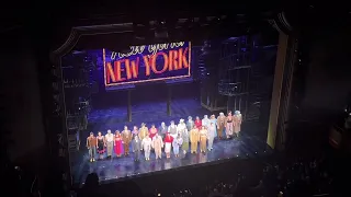 new york, NEW YORK a new musical, curtain call.