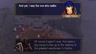 Fire Emblem Radiant Dawn - Ike's Battle/Death Conversation With The Black Knight in Part 3 Chapter 7