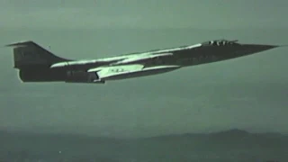 F-104 Flight Tests (no sound)