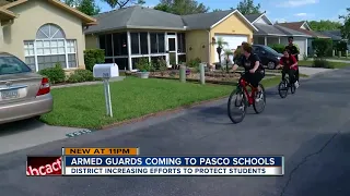 Parents react to district adding 50 armed security guards in Pasco County schools