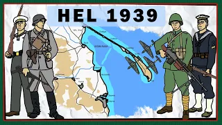 Obrona Rejonu Umocnionego Hel w czasie Wojny Polsko - Niemieckiej. Hel 1939 🇩🇪⚔️🇵🇱