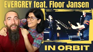 EVERGREY feat. Floor Jansen - In Orbit (REACTION) with my wife