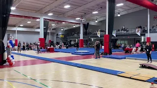 Level 9 2022 Vault: Yurchenko layout