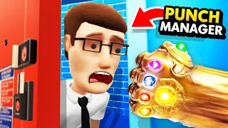 NEW Can The INFINITY GAUNTLET Punch The MANAGER? (Funny Hotel R'n'R VR Gameplay)