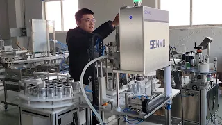 SENMO small automatic beer canning machine for microbreweries.