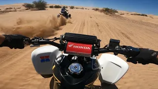 TRX450R'S AT GLAMIS ATV TAKEOVER